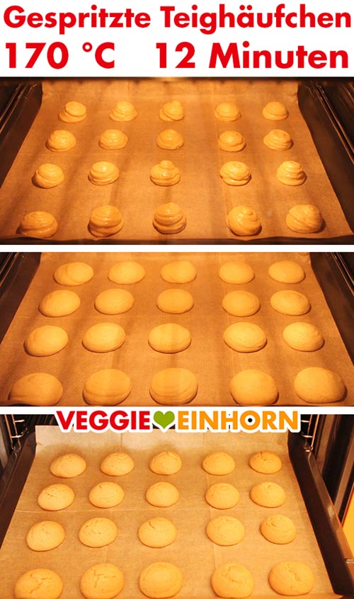 Vegane Amerikaner im Backofen Vegane Amerikaner im Backofen