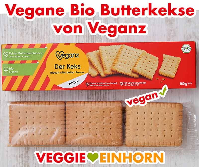 Vegane Bio Butterkekse von Veganz Vegane Bio Butterkekse von Veganz