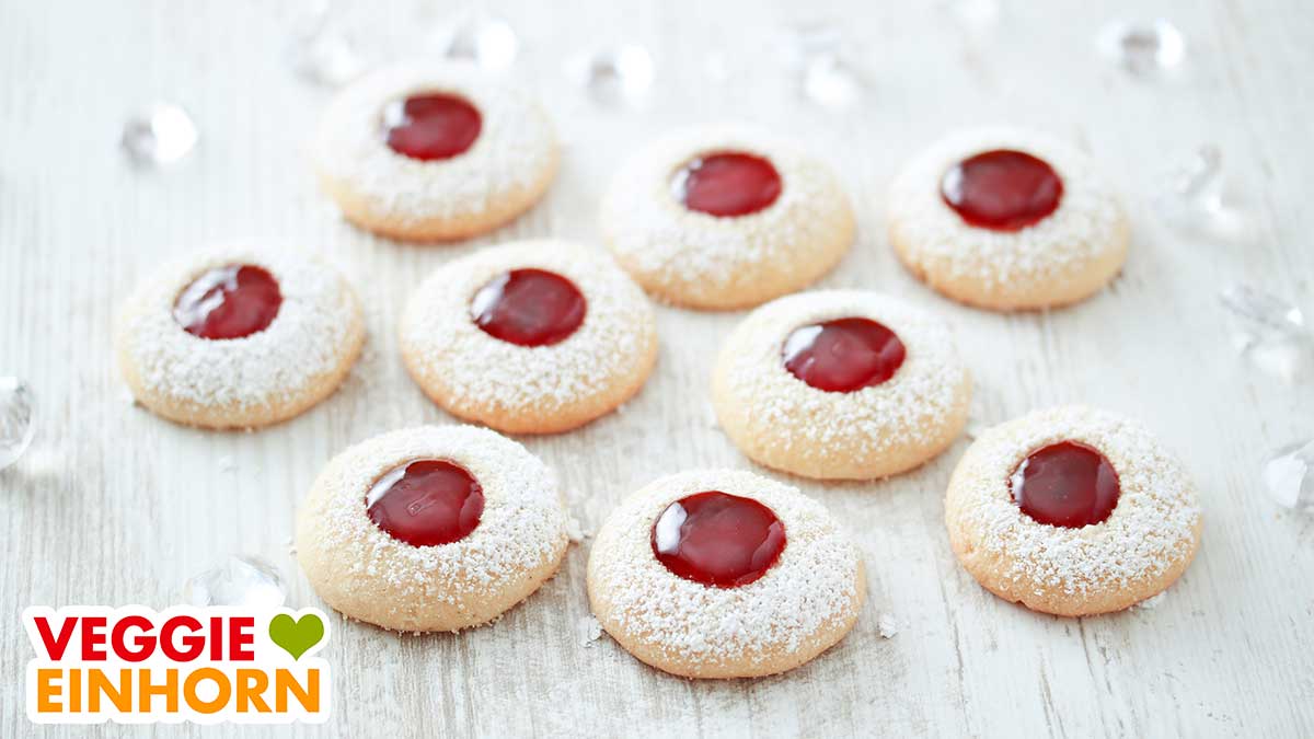 Vegane Husarenkrapfen ohne Ei Vegane Husarenkrapfen