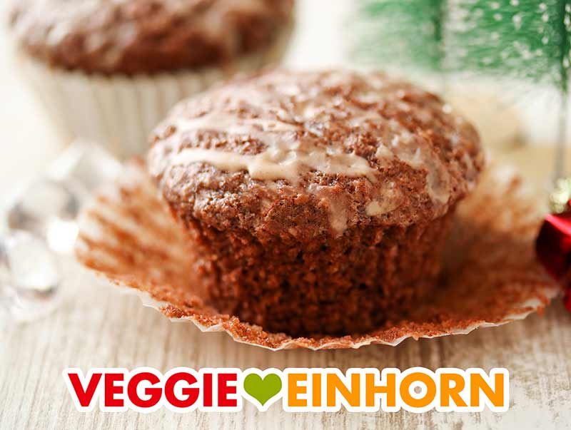 Gewürzkuchen Muffin für Weihnachten Ein saftiger Gewürzkuchen Muffin