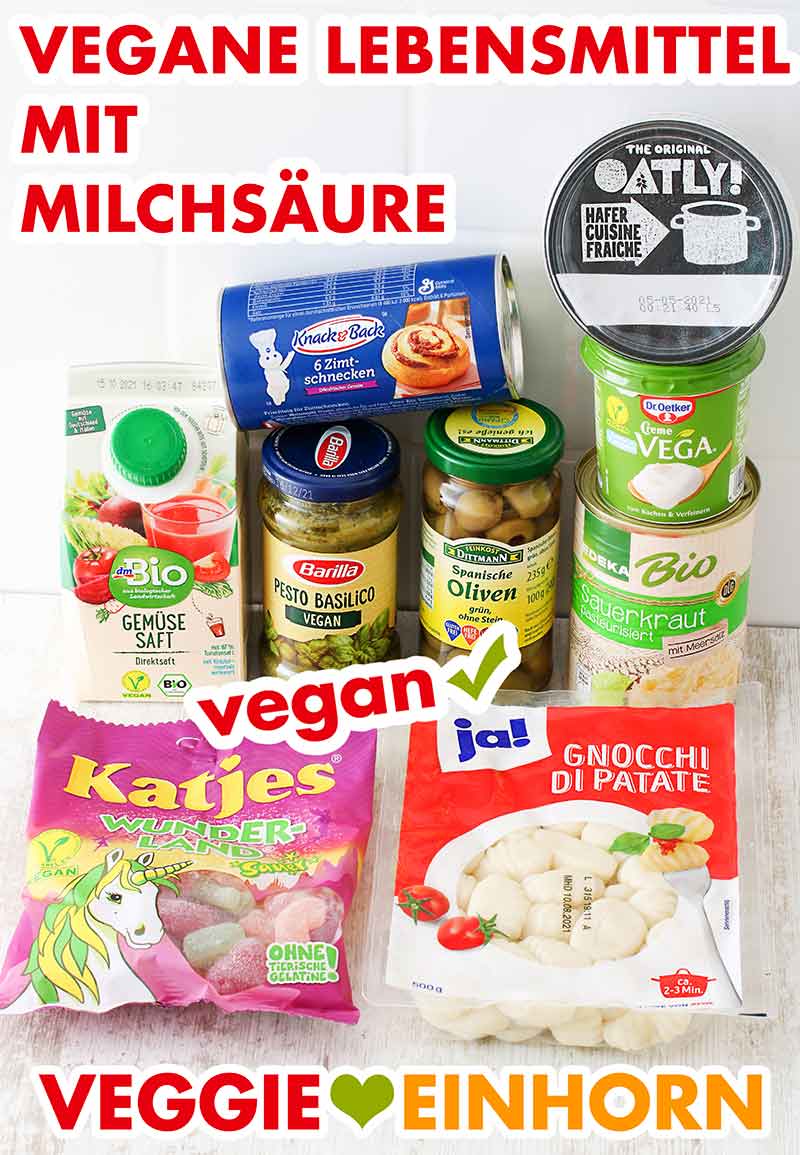 Diese veganen Lebensmittel enthalten Milchsäure Lebensmittel mit veganer Milchsäure