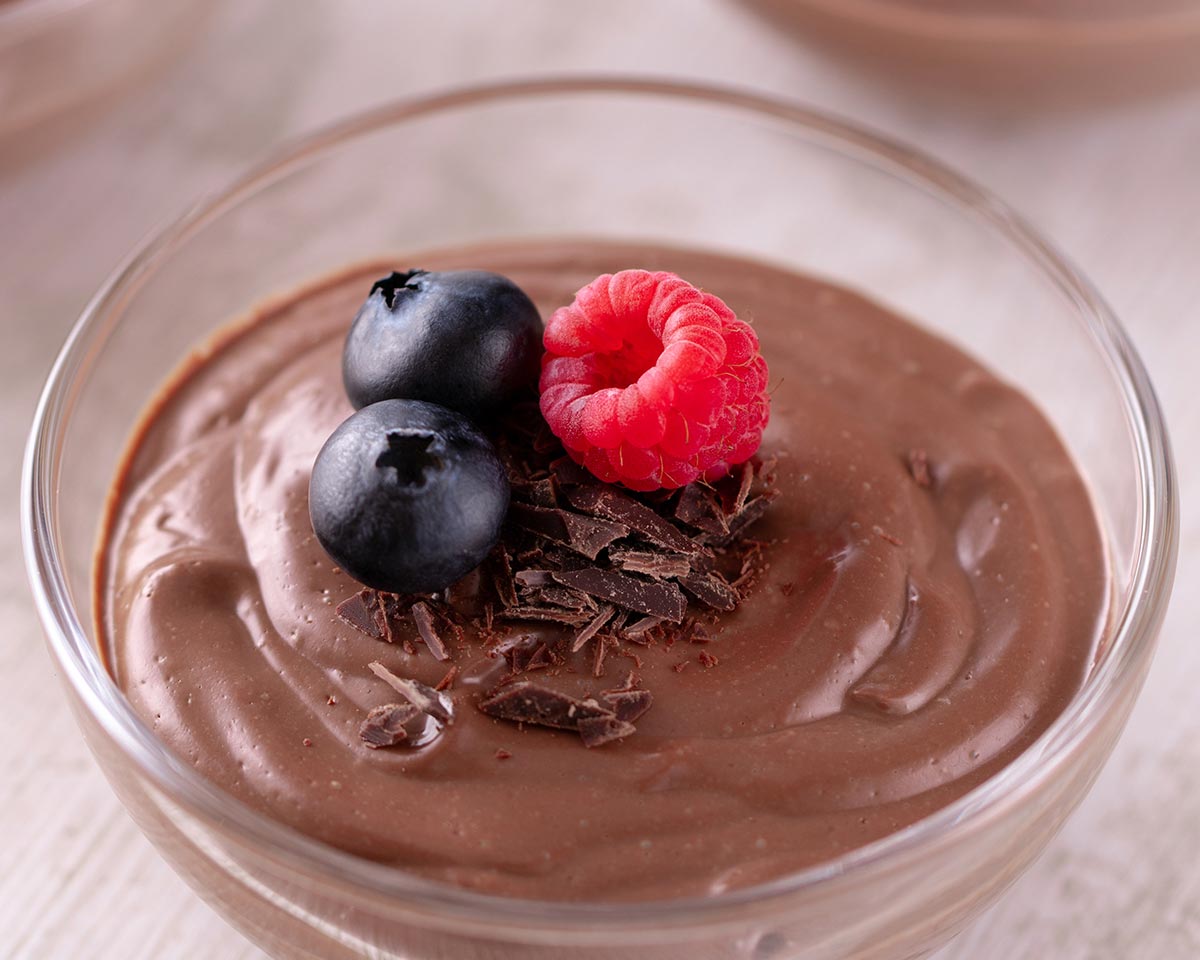 Vegane Mousse au Chocolat mit Seidentofu