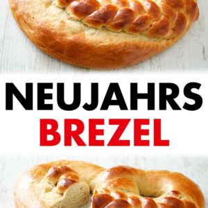 Vegane Neujahrsbrezel