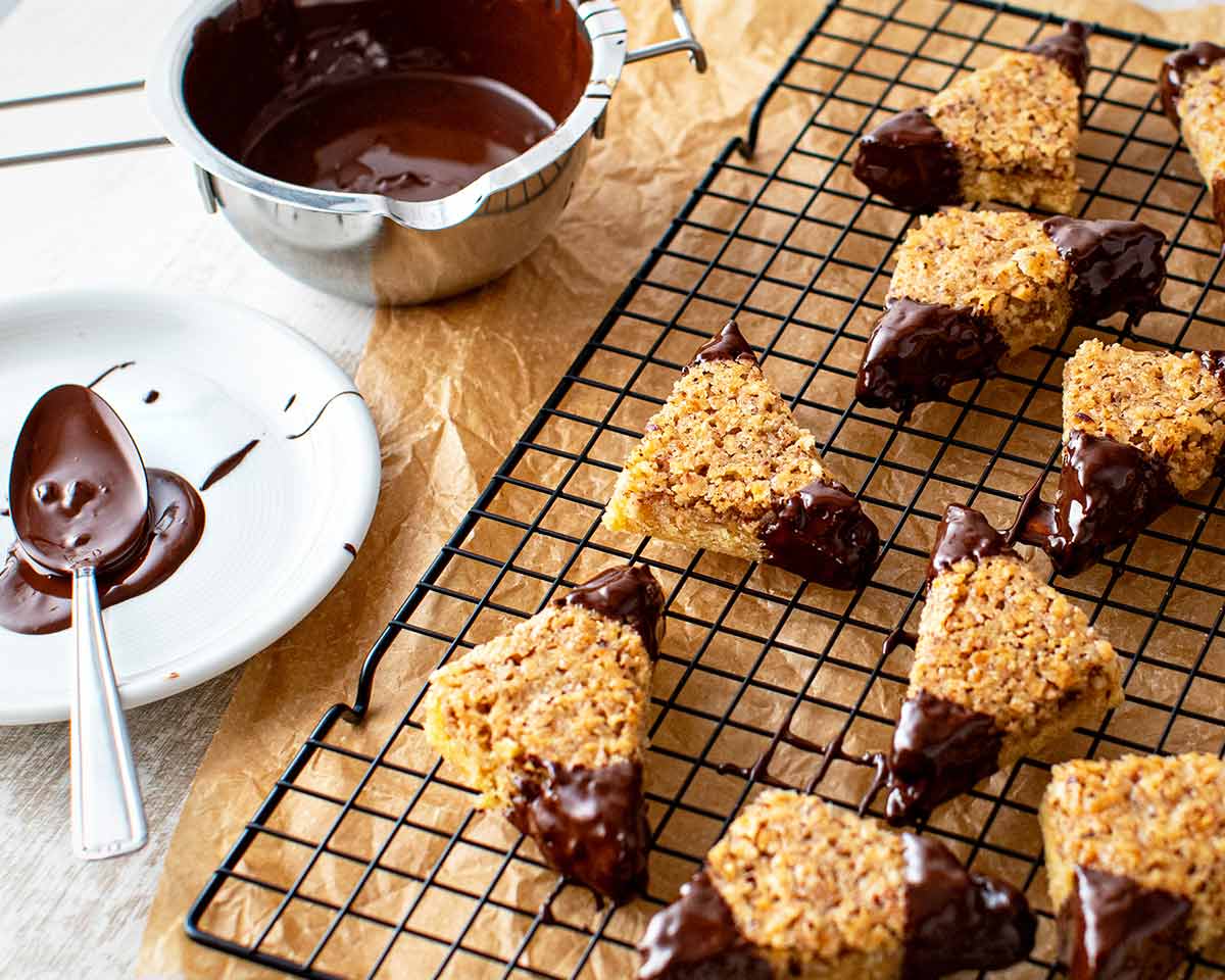 Vegane Nussecken Rezept