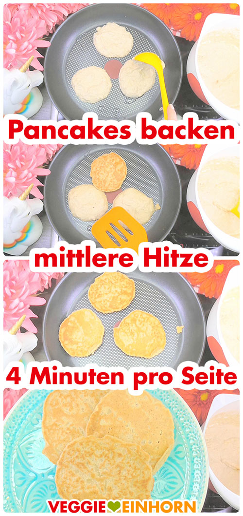 Pancakes in der Pfanne
