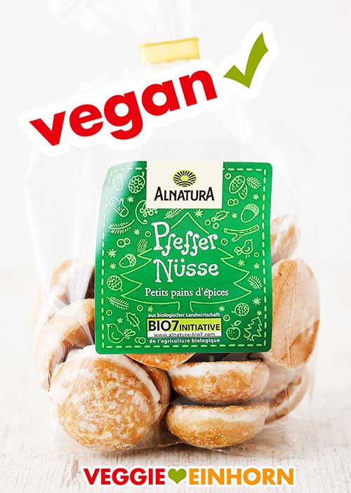 Vegane Pfeffernüsse ohne Gelatine