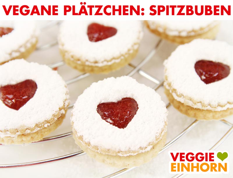 Vegane Plätzchen - Spitzbuben