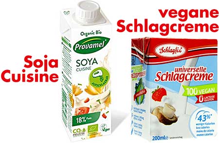 Vegane Sahne für Zitronenglasur