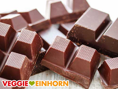 Vegane Zartbitterkuvertüre Vegane dunkle Kuvertüre