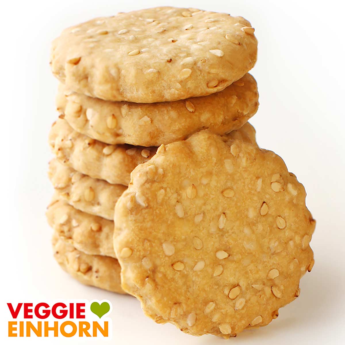 Vegane Sesam Cracker