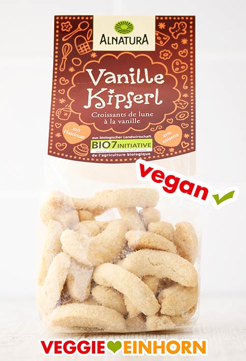 Vegane Vanillekipferl von Alnatura