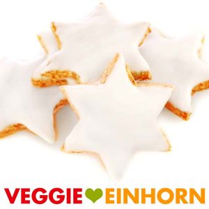 Vegane Zimtsterne Weihnachtskekse
