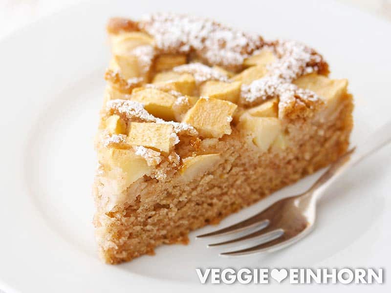 Veganer Apfelkuchen einfach