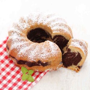 Veganer Marmorkuchen ohne Ei