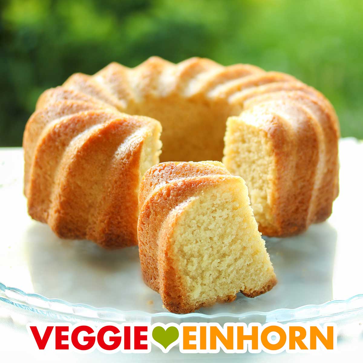 Veganer Rührkuchen ohne Ei