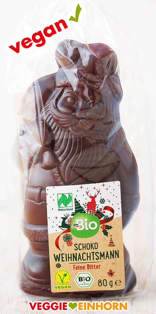 Veganer Schoko Weihnachtsmann von dm