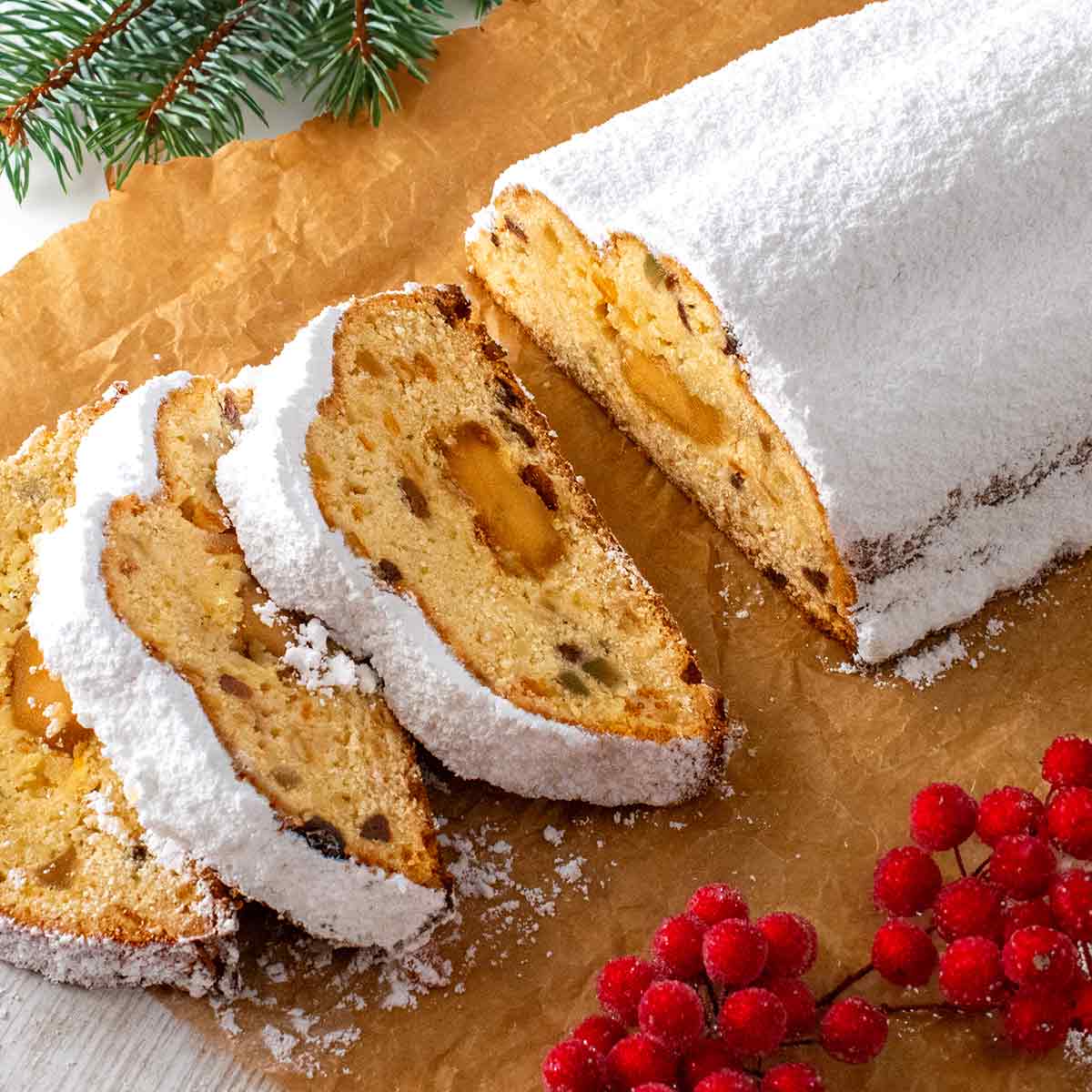 Veganer Stollen
