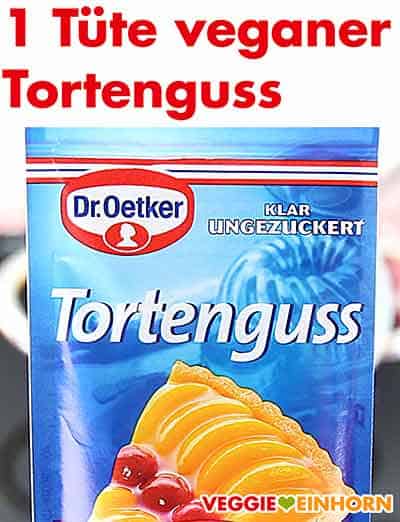 Veganer Tortenguss Klar ungezuckert von Dr. Oetker Veganer Tortenguss Klar ungezuckert von Dr. Oetker