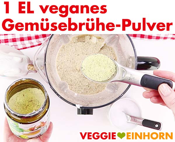 Veganes Gemüsebrühe-Pulver für Kartoffelgratin Veganes Gemüsebrühe-Pulver für Kartoffelgratin