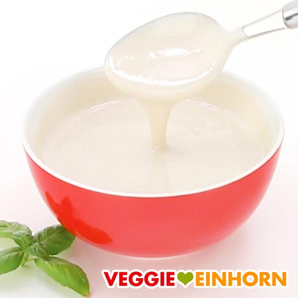Veganes Joghurt Dressing mit Tahin