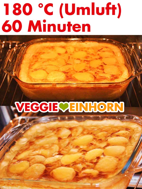 Veganes Kartoffelgratin im Backofen Veganes Kartoffelgratin im Backofen