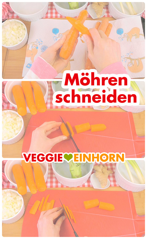 Möhren schneiden