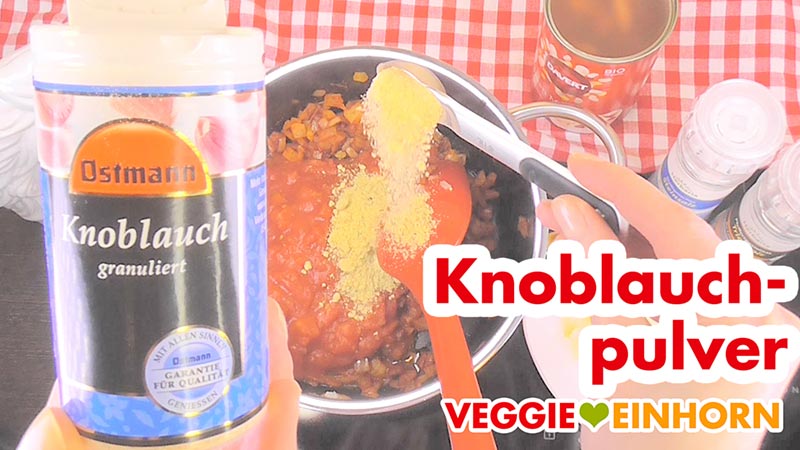 Rezept Schritt für Schritt Anleitung | Einfacher VEGANER BOHNENEINTOPF | Schnell gemacht mit Bohnen und Tomaten aus der Dose | Veganes Rezept