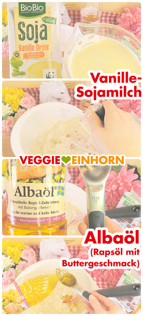Leckeres VEGANES Rosinenbrot | Einfacher veganer Hefeteig | Süßer Rosinenstuten ohne Ei, ohne Milch und ohne Butter | VEGAN BACKEN zum Frühstück oder zum Kaffee | Einfaches Rezept mit Schritt-für-Schritt Fotos und VIDEO #VeggieEinhorn