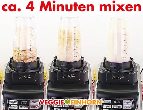 Veganes Tzatziki aus Tofu und Cashews im Standmixer mixen Veganes Tzatziki aus Tofu und Cashews im Standmixer mixen
