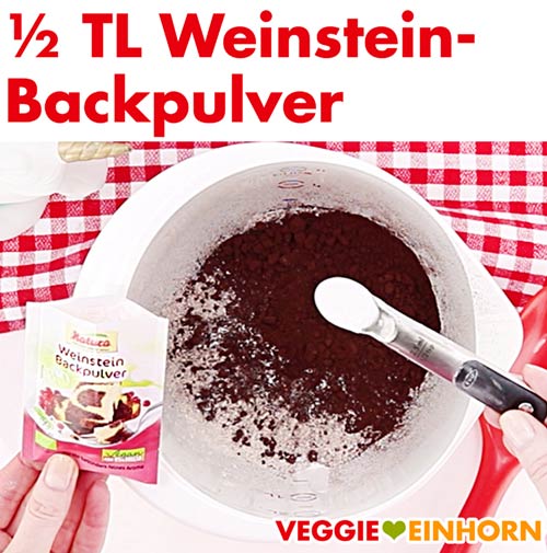 Weinsteinbackpulver zufügen Weinsteinbackpulver zufügen