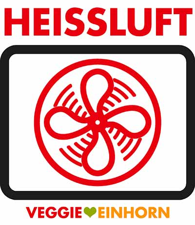 Zeichen für Heißluft Symbol für Heißluft