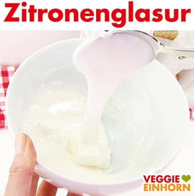Fertig angerührte Zitronenglasur Fertig angerührte Zitronenglasur