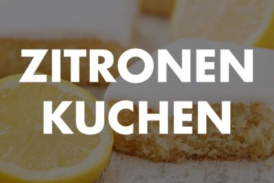 Vegane Zitronenkuchen
