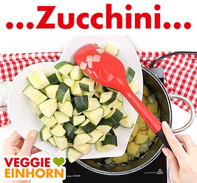 Zucchini zufügen Zucchini zufügen