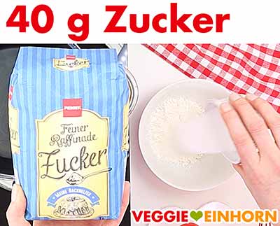 40 g Zucker 40 g Zucker