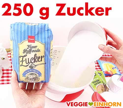 Zucker Zucker zufügen