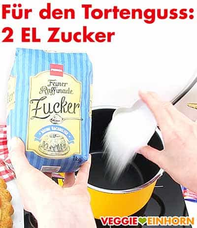 Zucker für den Tortenguss Zucker für den Tortenguss
