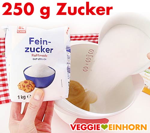 Zucker zufügen Zucker zufügen