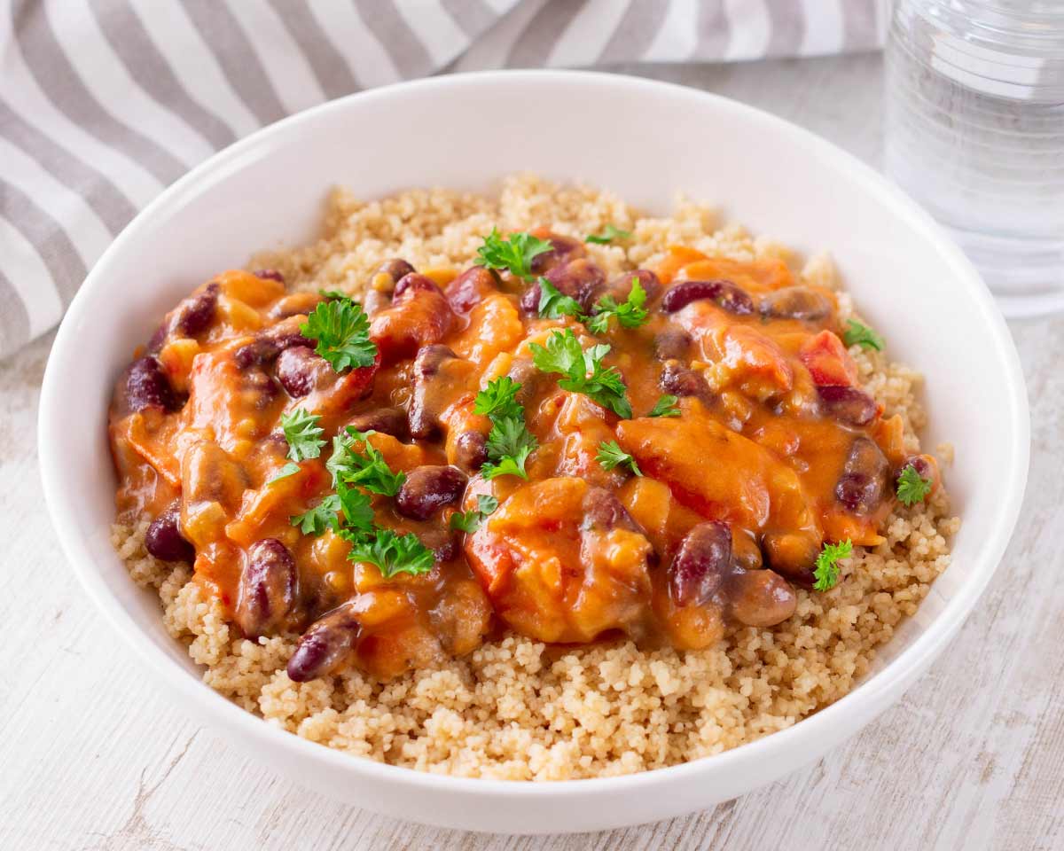 Veganes afrikanisches Stew