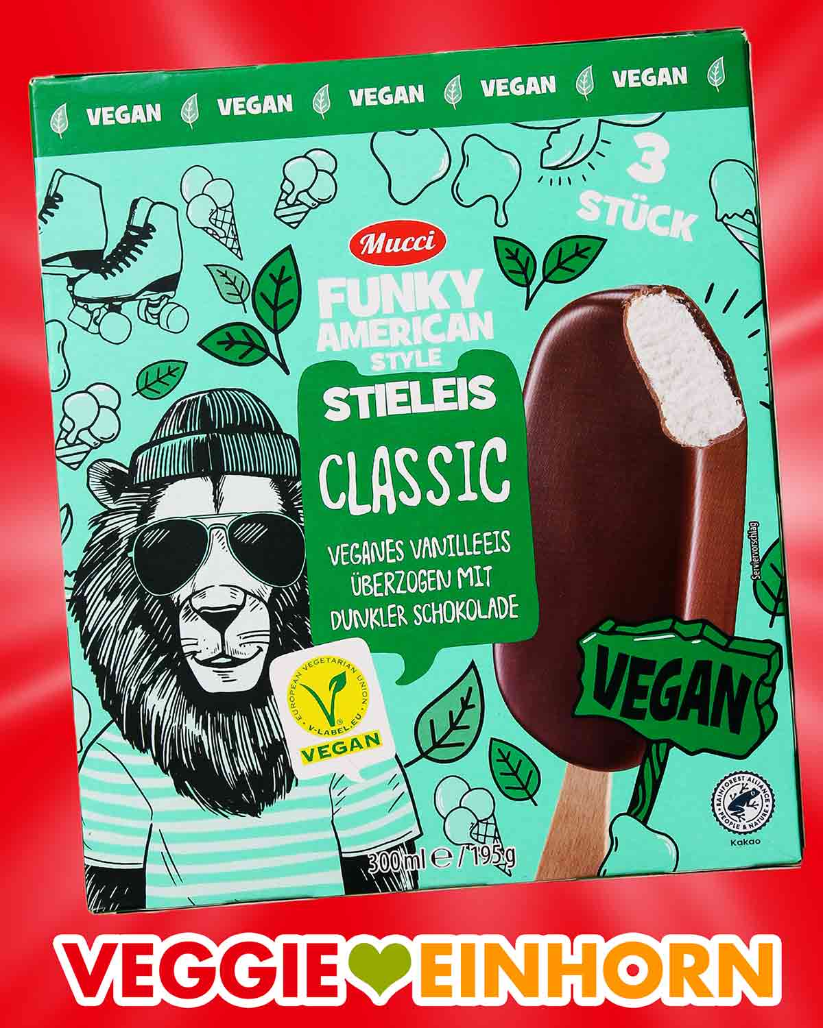 Veganes Eis von Aldi Nord Funky American Classic