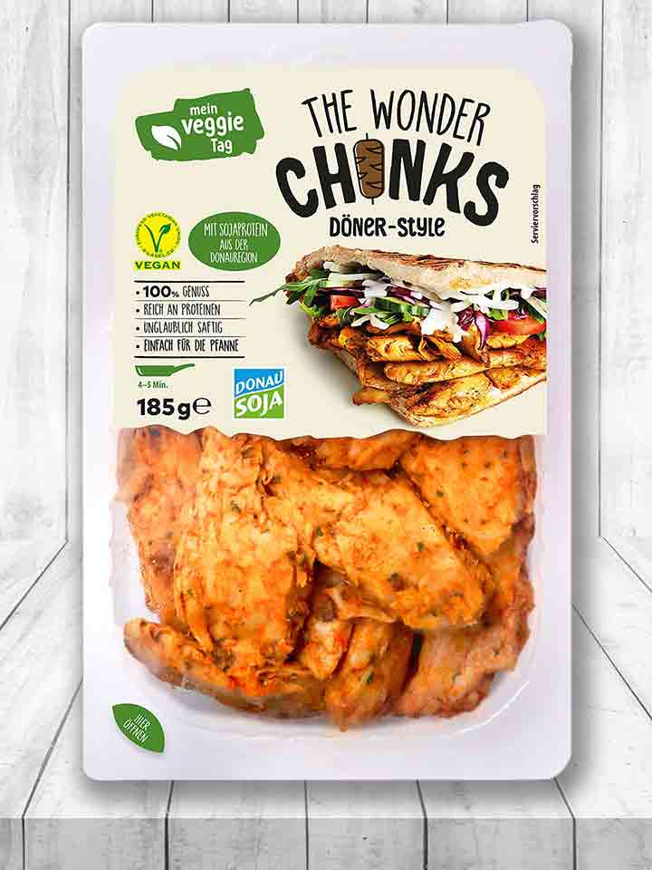 The Wonder Chunks Dönerfleisch Vegan