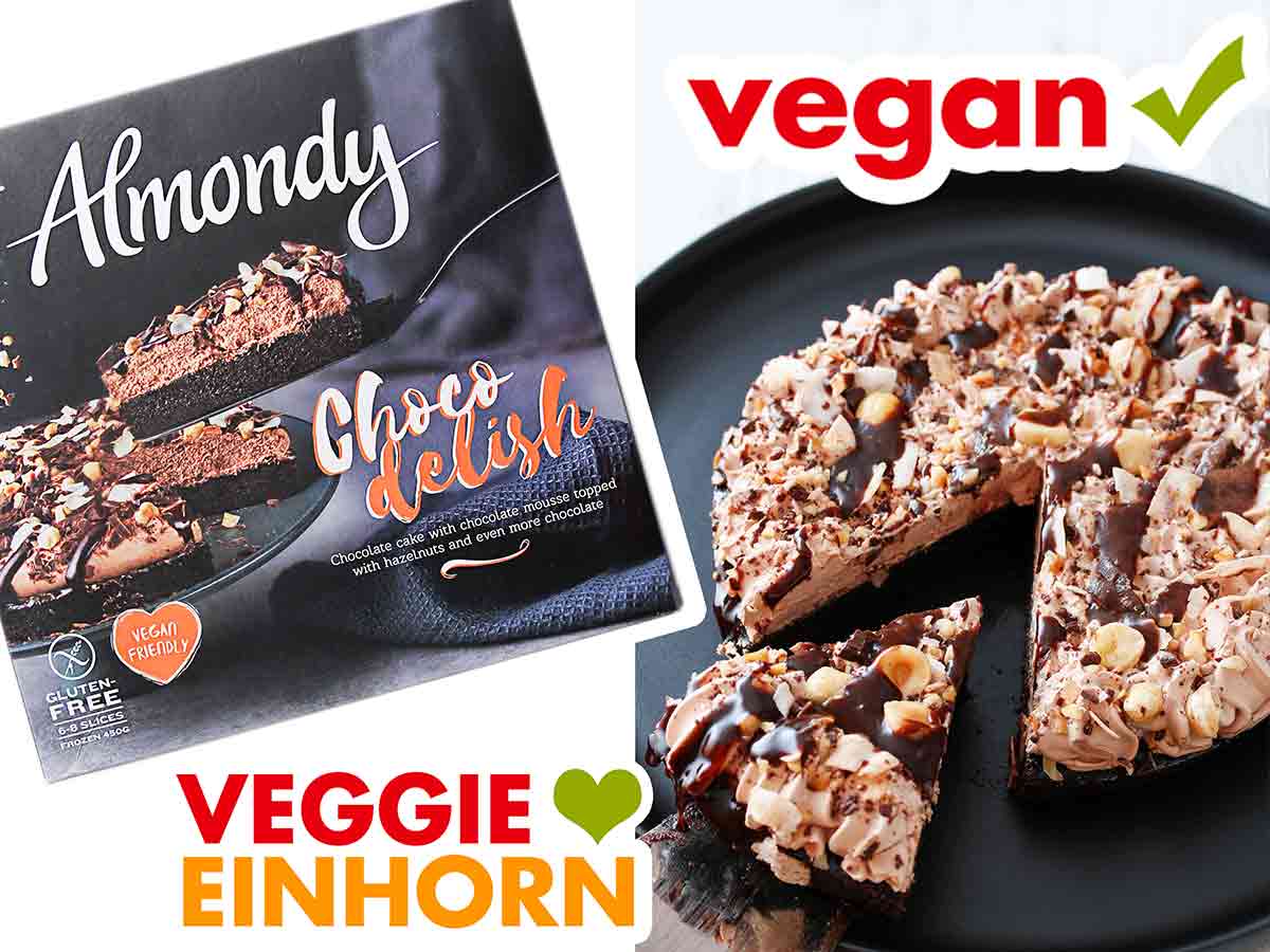 Vegane Choco Delish Torte von Almondy