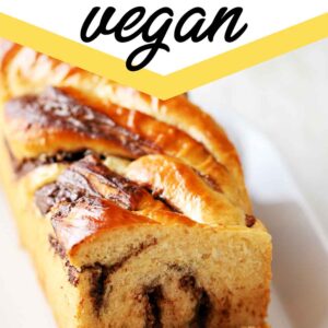 Nutella Babka vegan