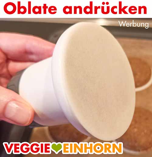 Lebkuchenmühle mit Backoblate 70 mm