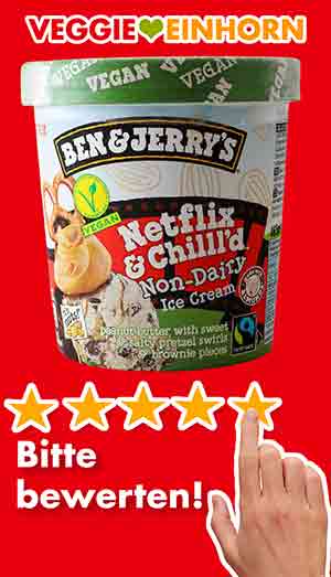 Bitte bewerte das vegane Netflix & Chill'd Eis von Ben & Jerry's! Ben and Jerry's Netflix and Chill'd Bewertungen