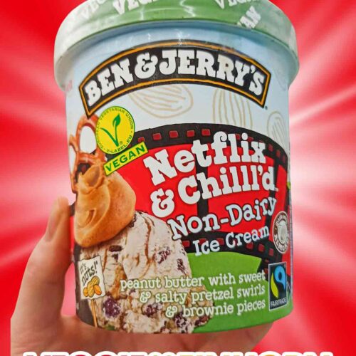 Ben and Jerry's Netflix and Chill'd vegan