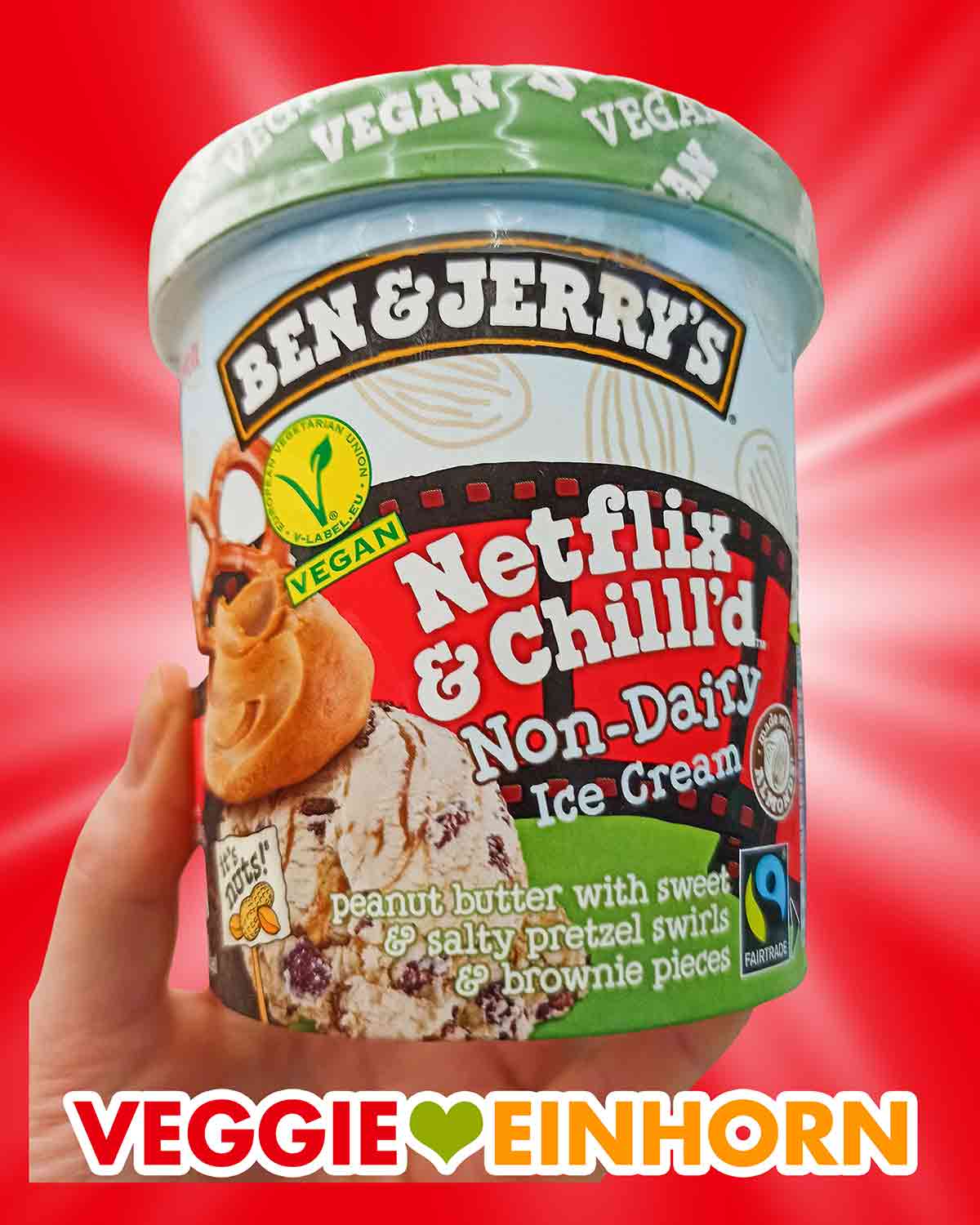 Ben and Jerry's Netflix and Chill'd vegan