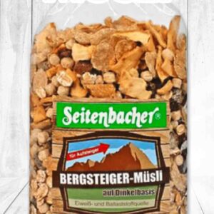 Seitenbacher Bergsteiger Müsli auf Dinkelbasis