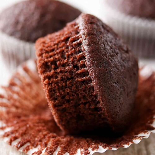 Vegane Schokomuffins