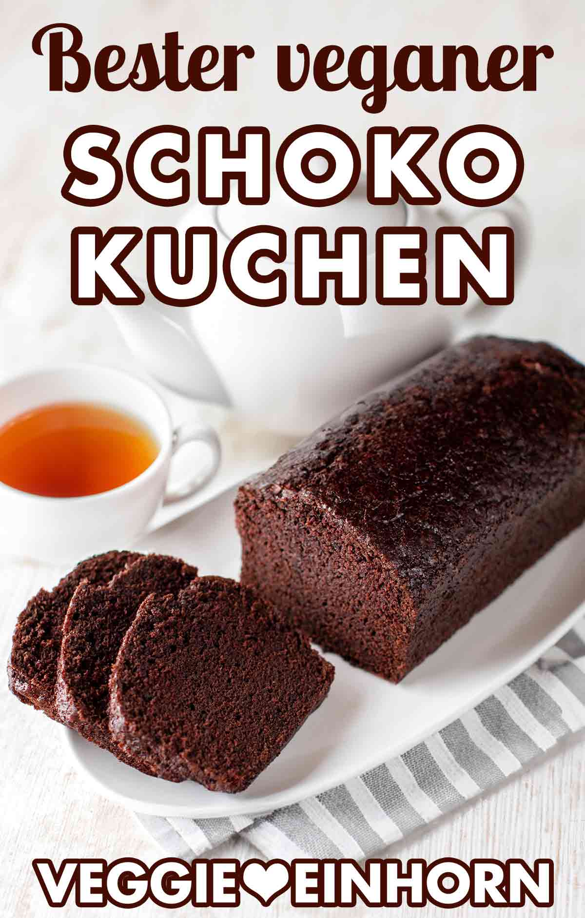 Bester veganer Schokokuchen aus der Kastenform